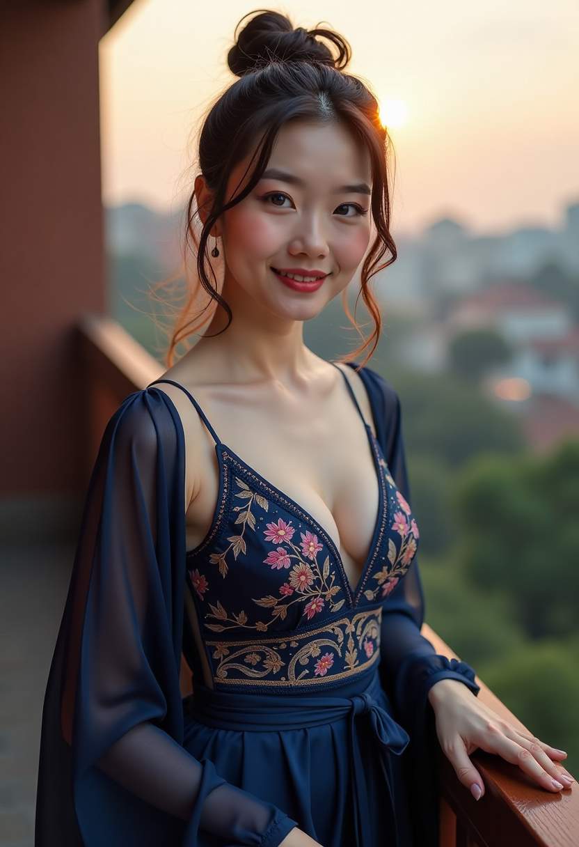 镜中蝴蝶