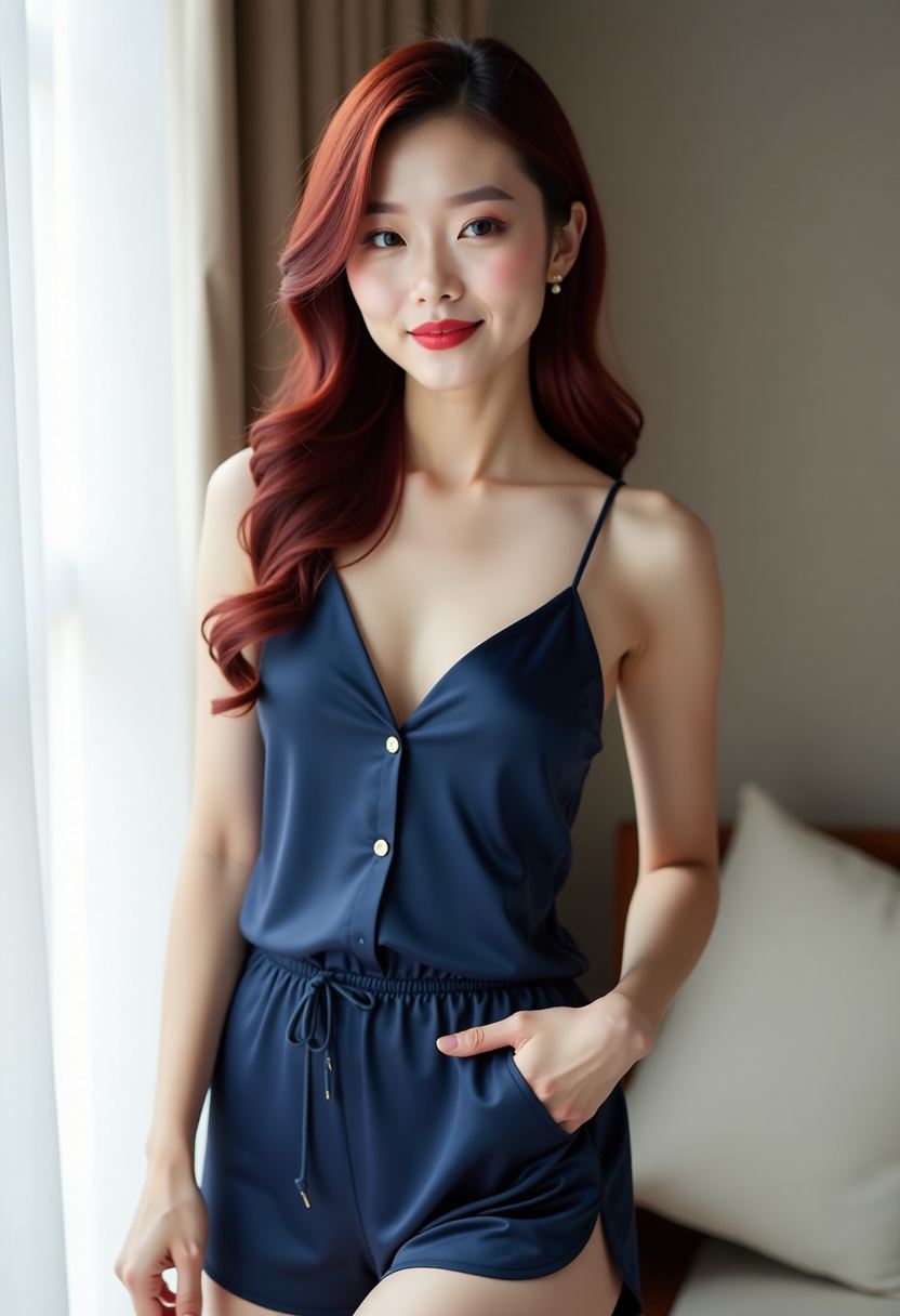 镜中蝴蝶
